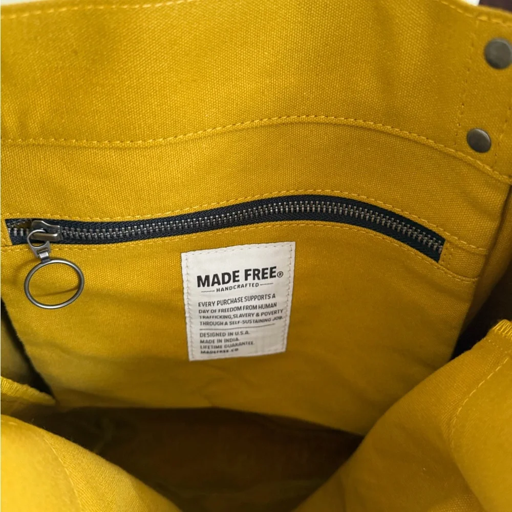 NWT Yellow Tote Bag